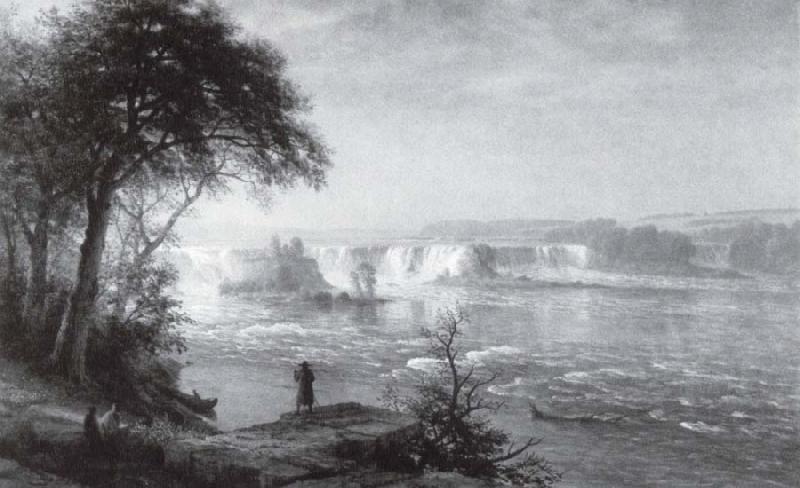Albert Bierstadt Die Wasserfalle von St Anthony Sweden oil painting art